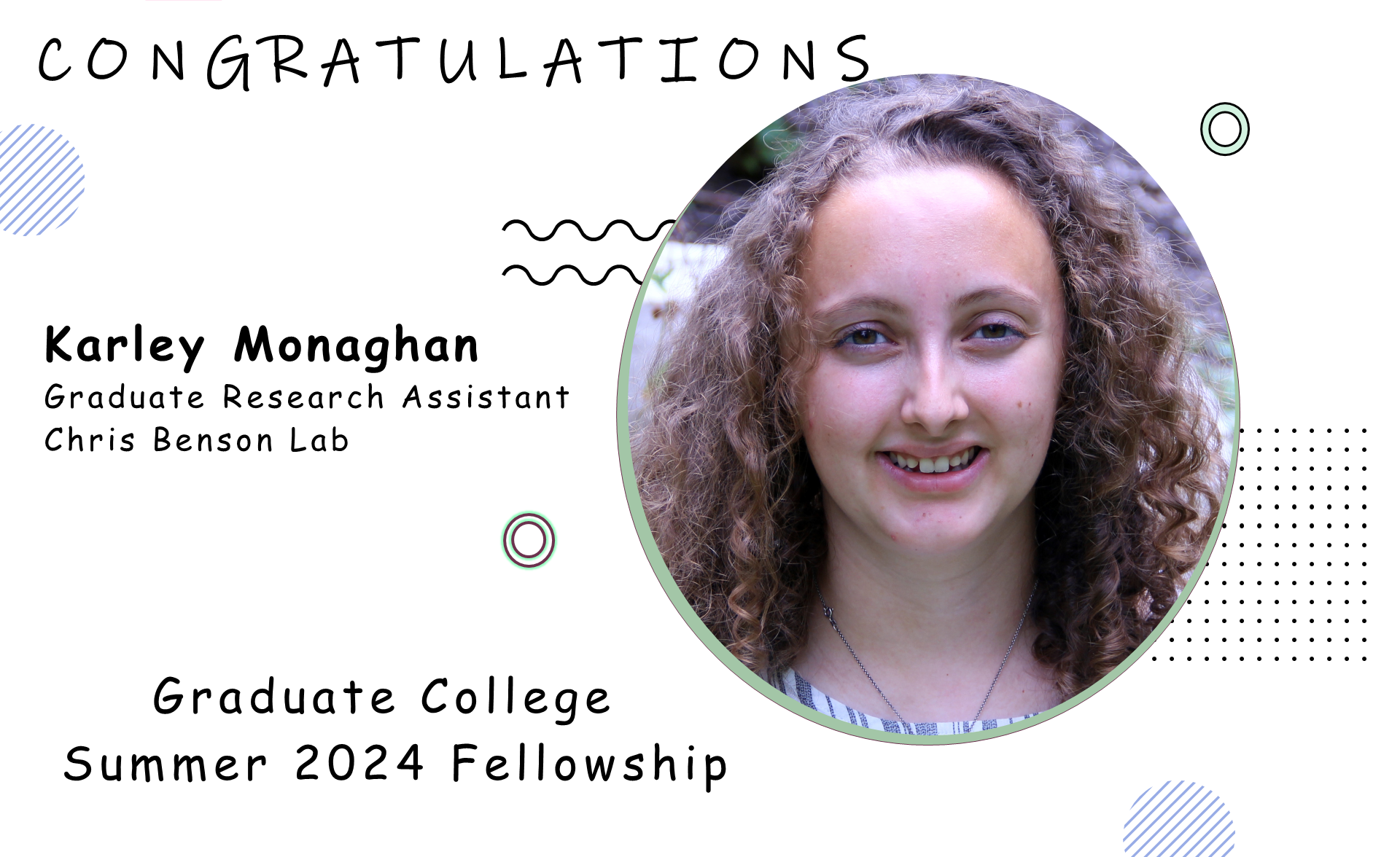 Karley Monaghan - GC Summer 2024 Fellowship
