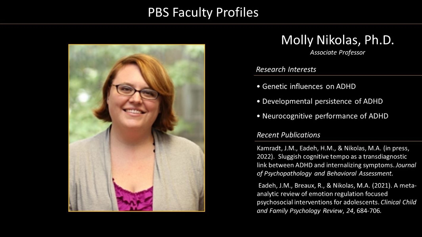 Professor Molly Nikolas Profile and Photo