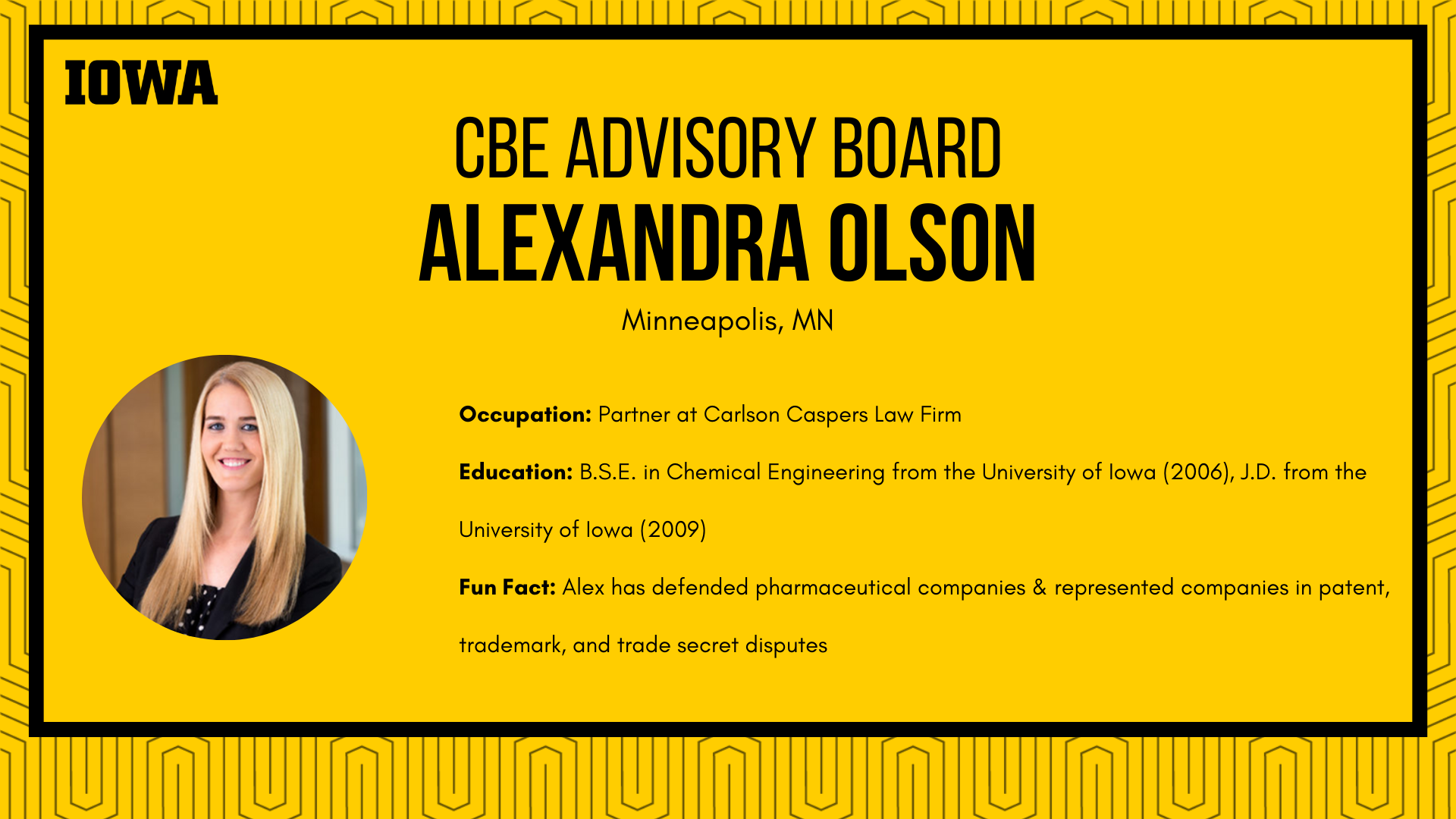 Alexandra Olson (Advisory Board Highlight)