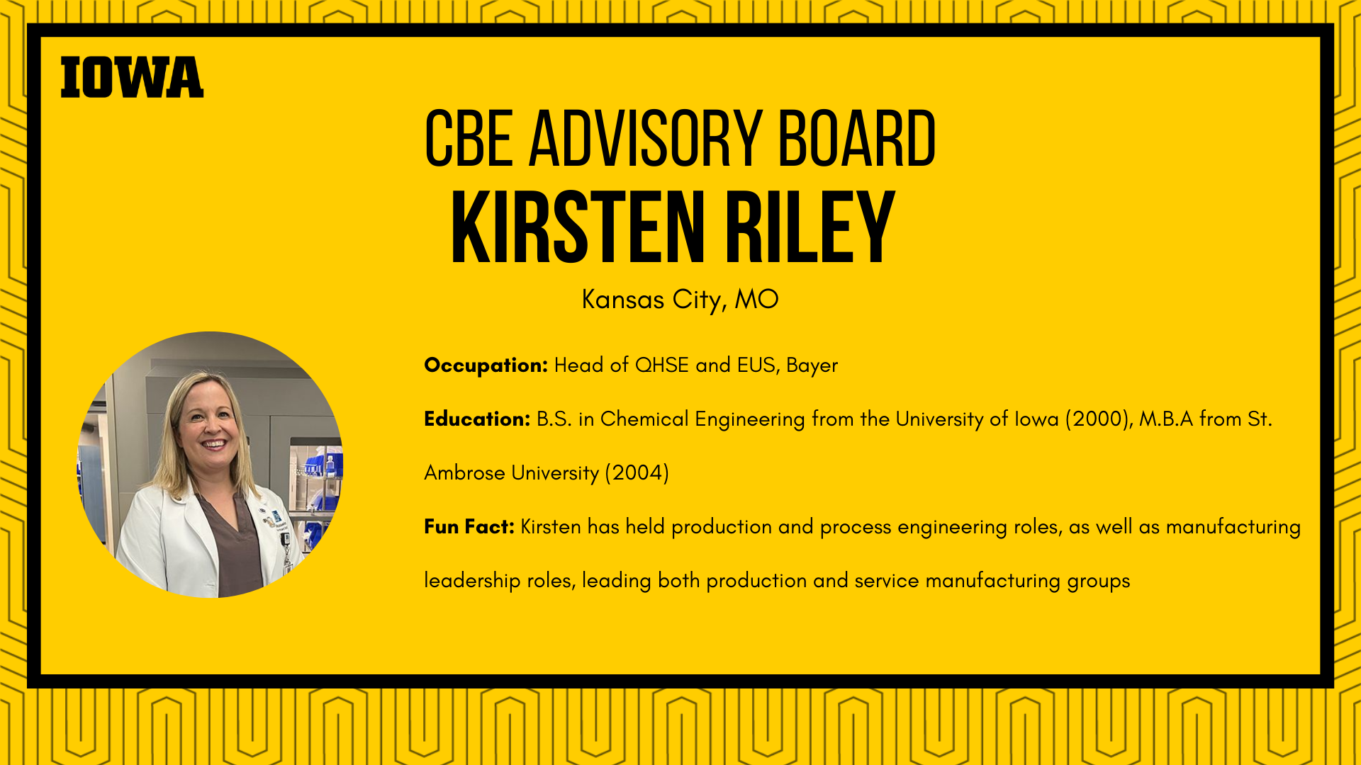 Kirsten Riley (Advisory Board Highlight)