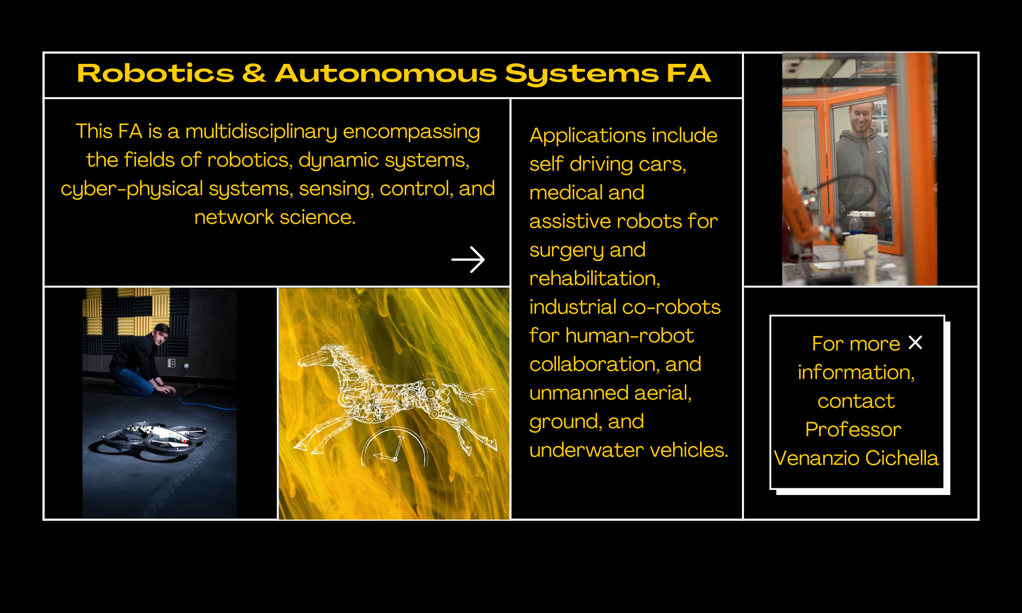 Robotics and Autonomous Systems FA