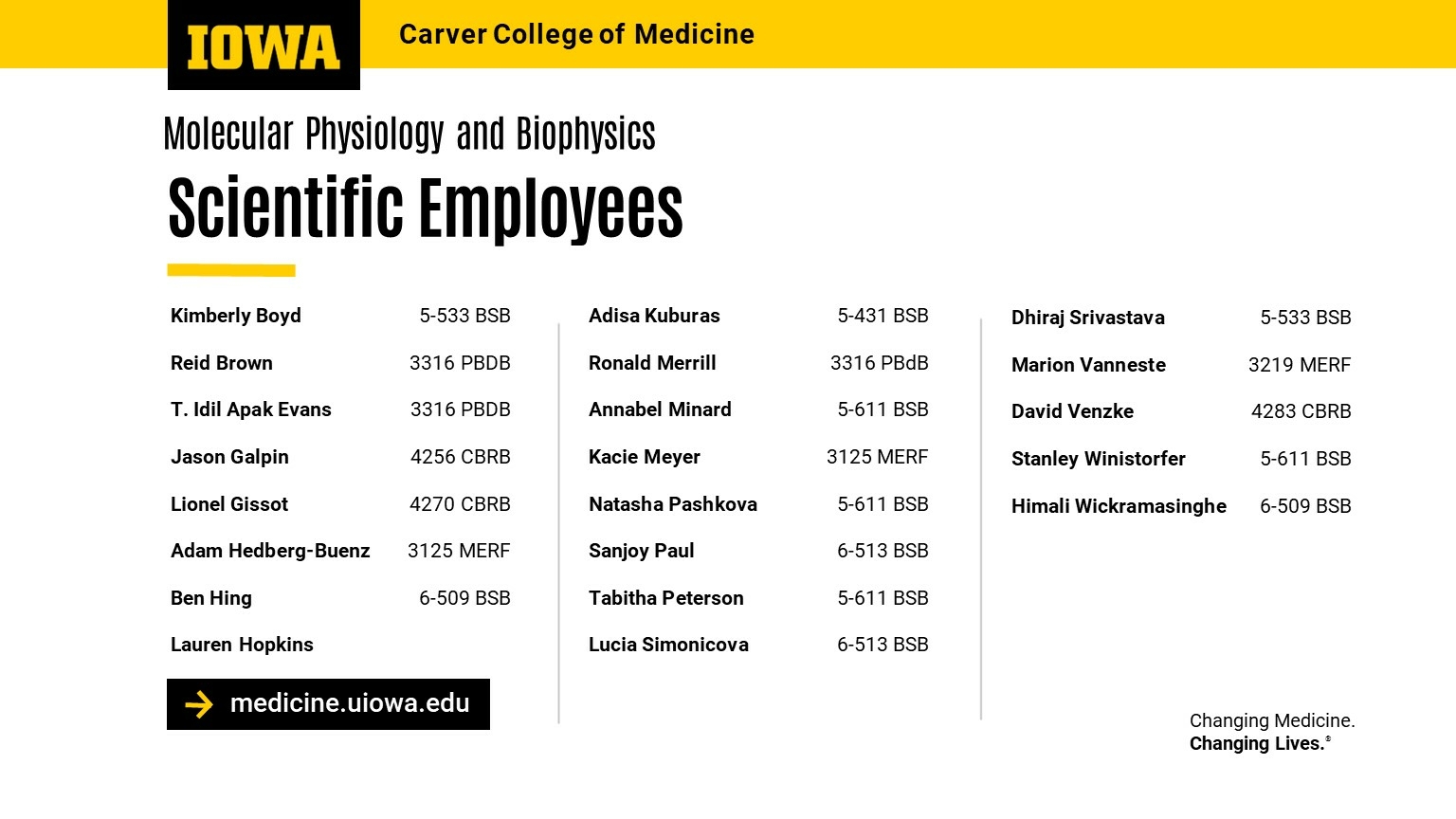 scientific employees