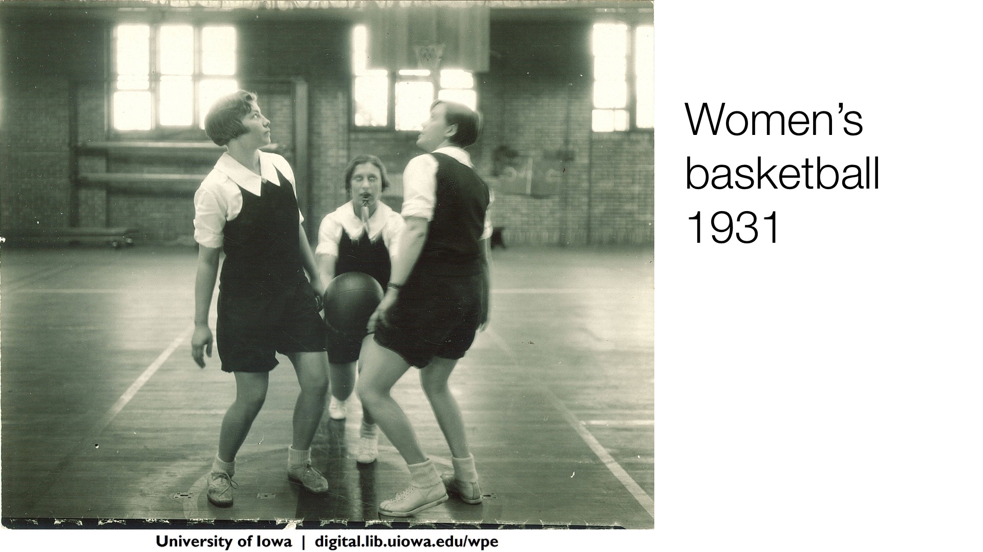 Women's basketball, 1931