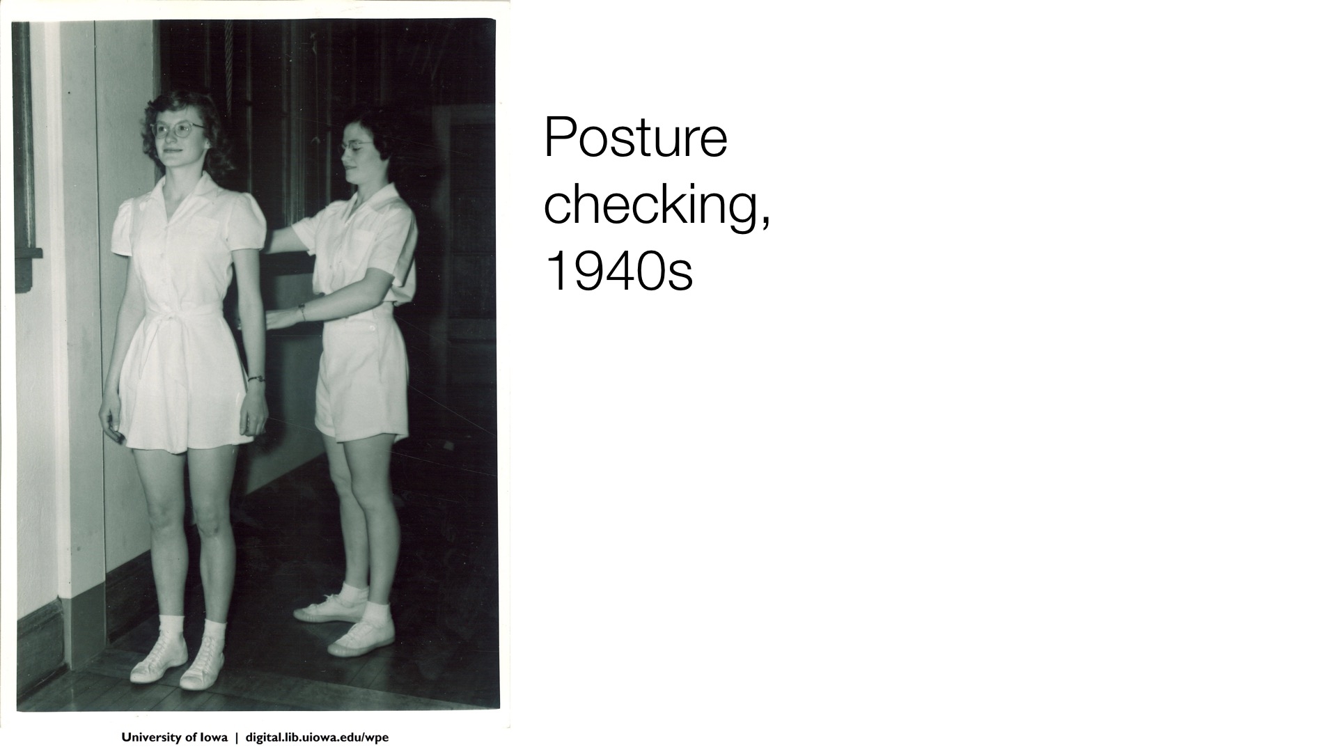 posture checking
