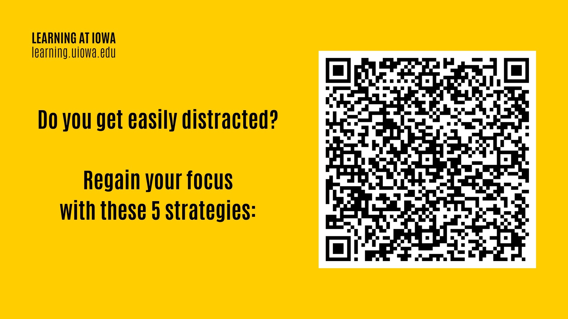 Do you get easily distracted?
