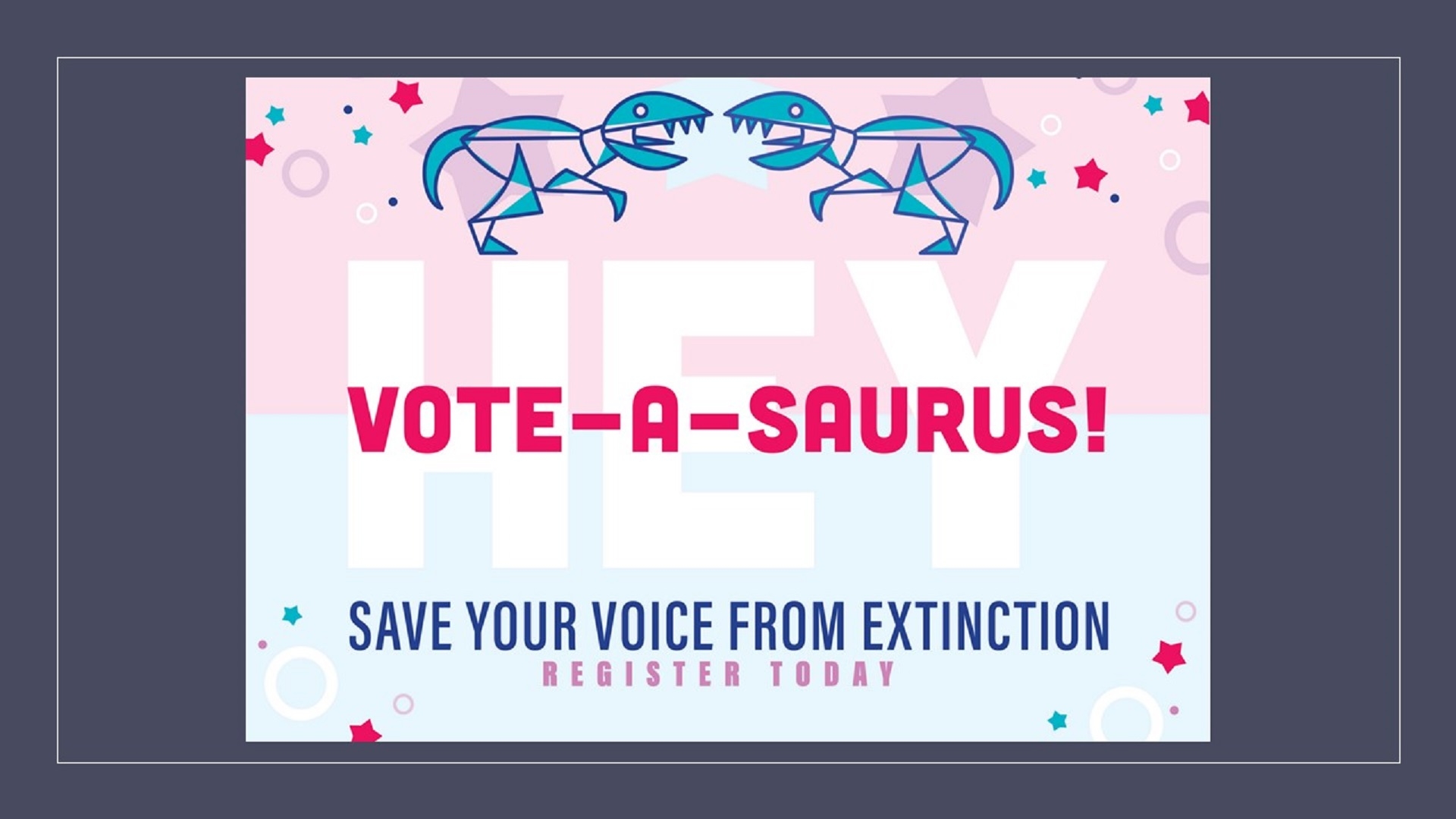 vote a saurus