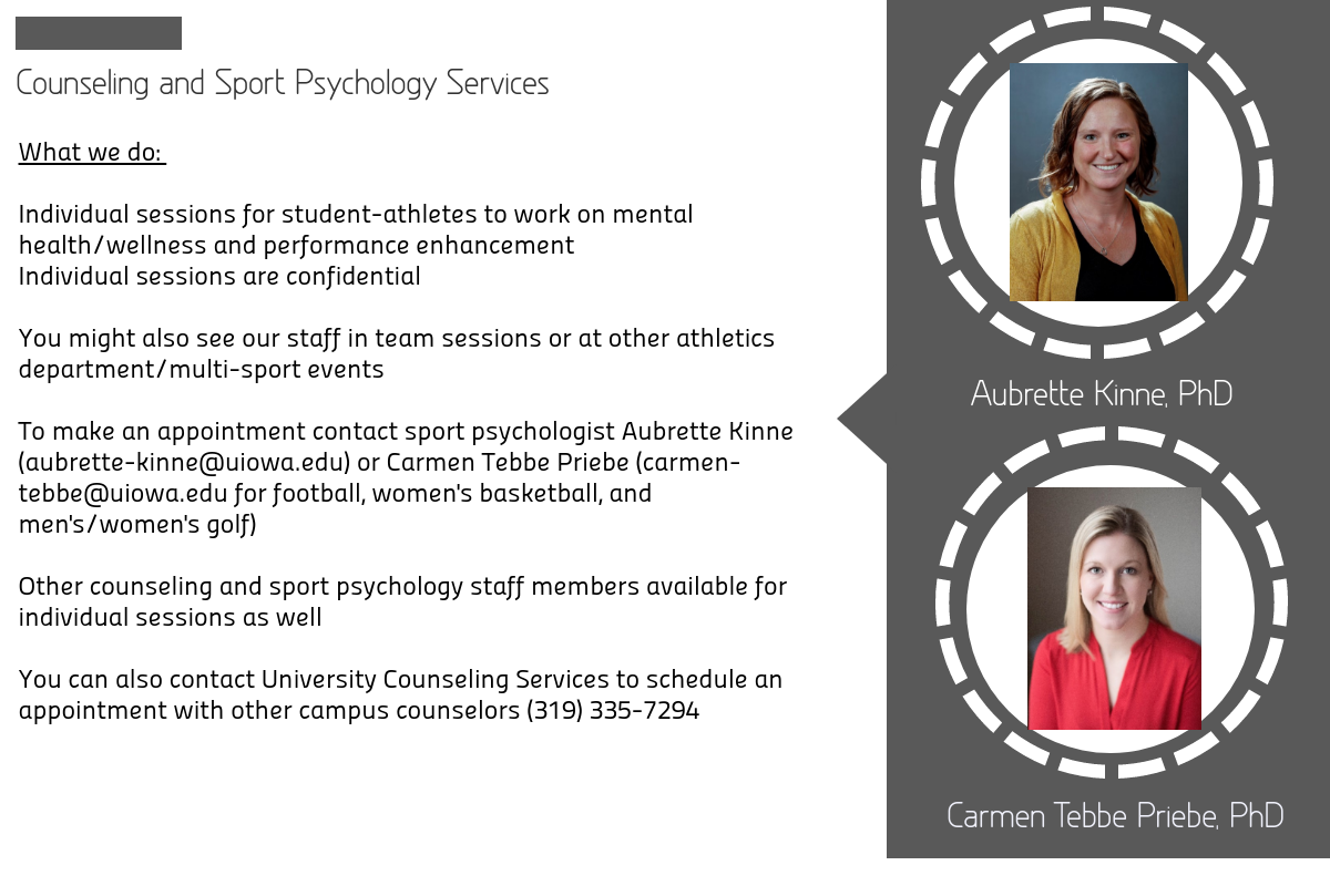 Counseling and Sport Psych 