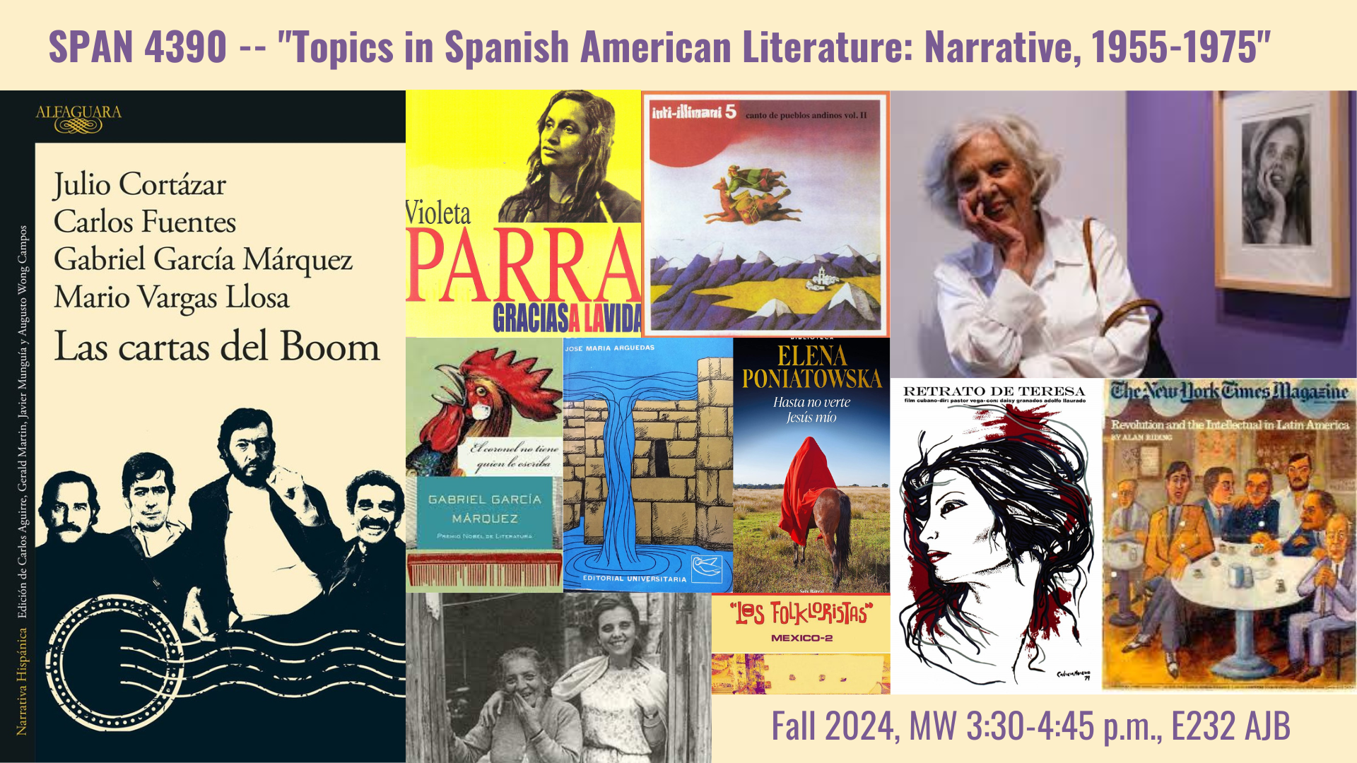 SPAN 4390 Topics in Spanish American Literature: Narrative