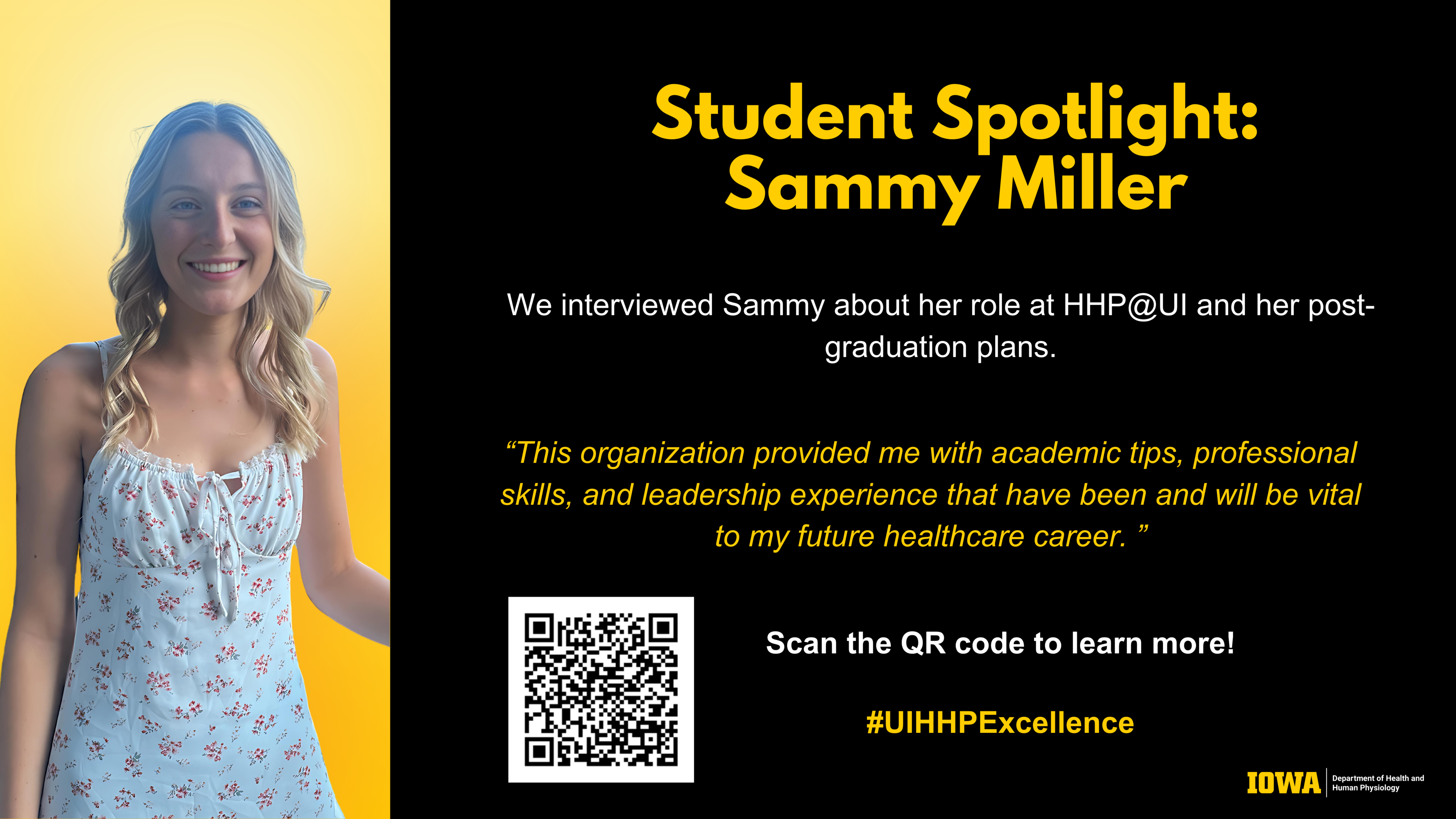 Sammy Miller Student Spotlight
