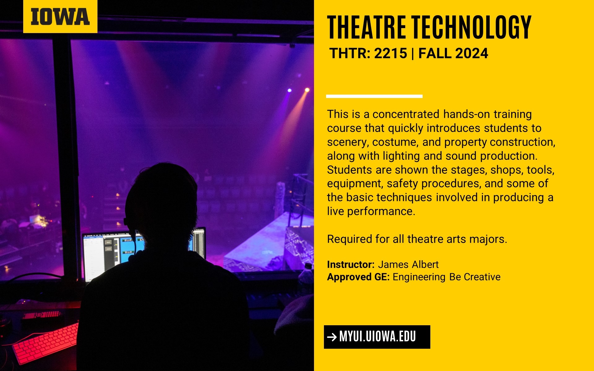 Fall 24 Theatre Technology