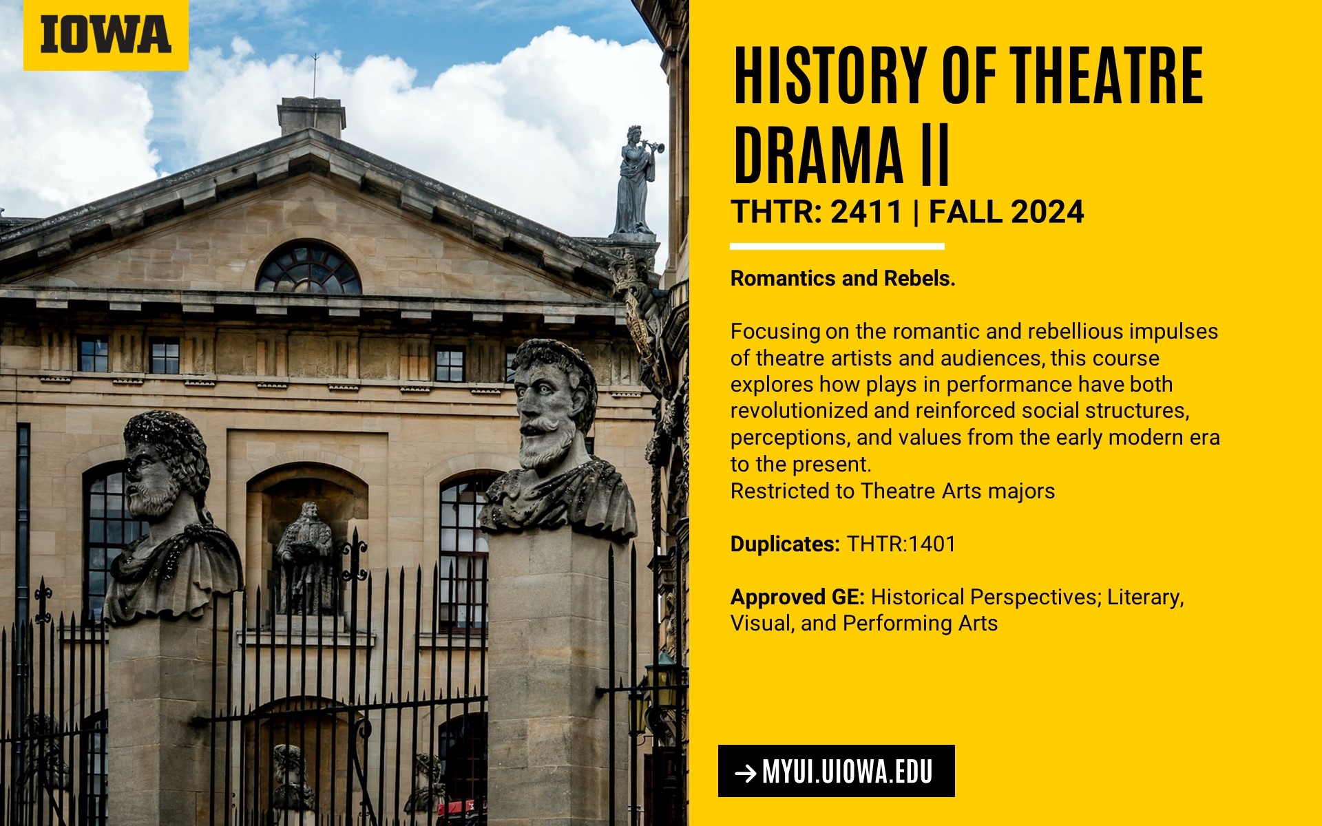 Fall 24 History of Theatre