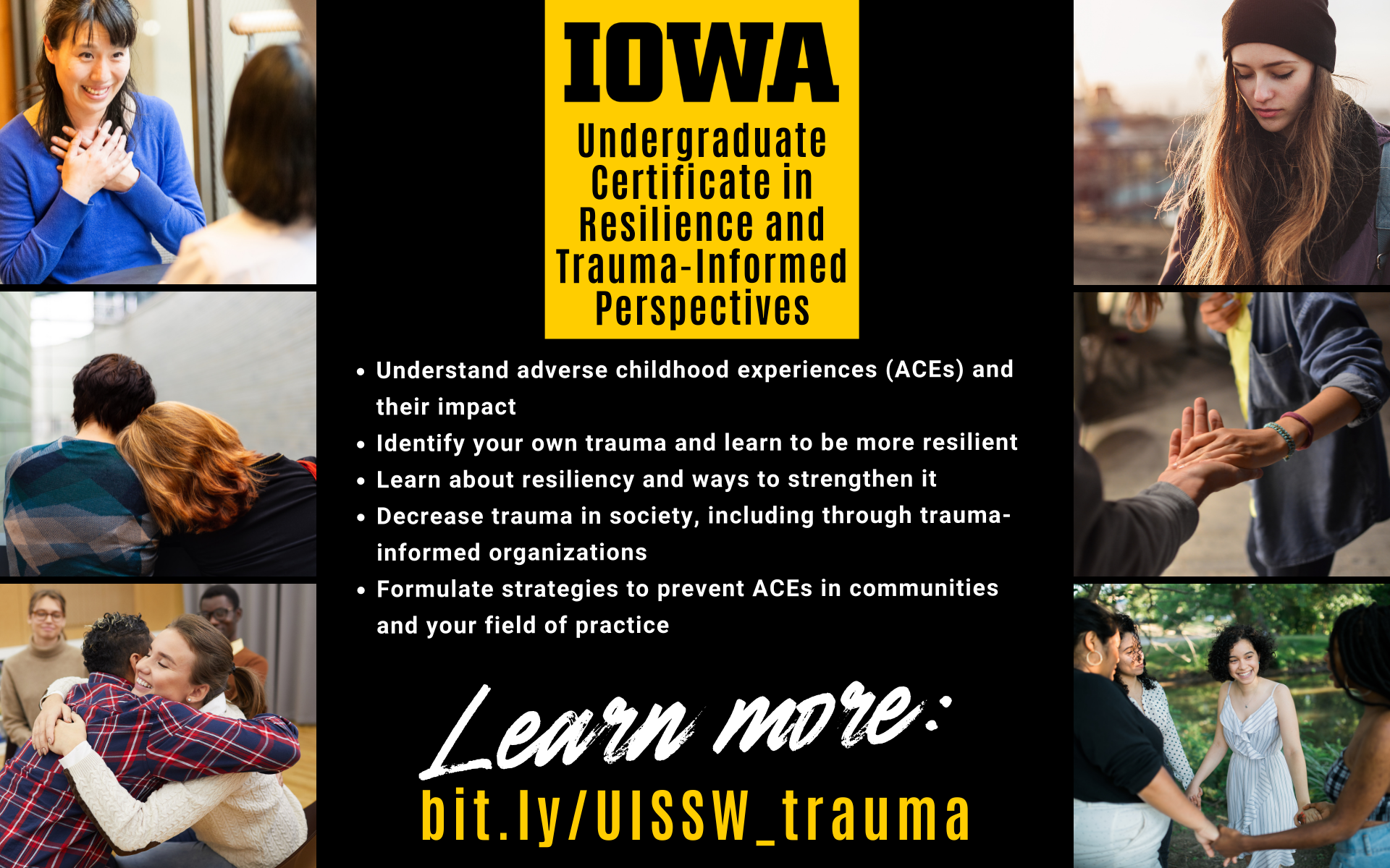 Trauma resilience certificate bit.ly/UISSW_trauma