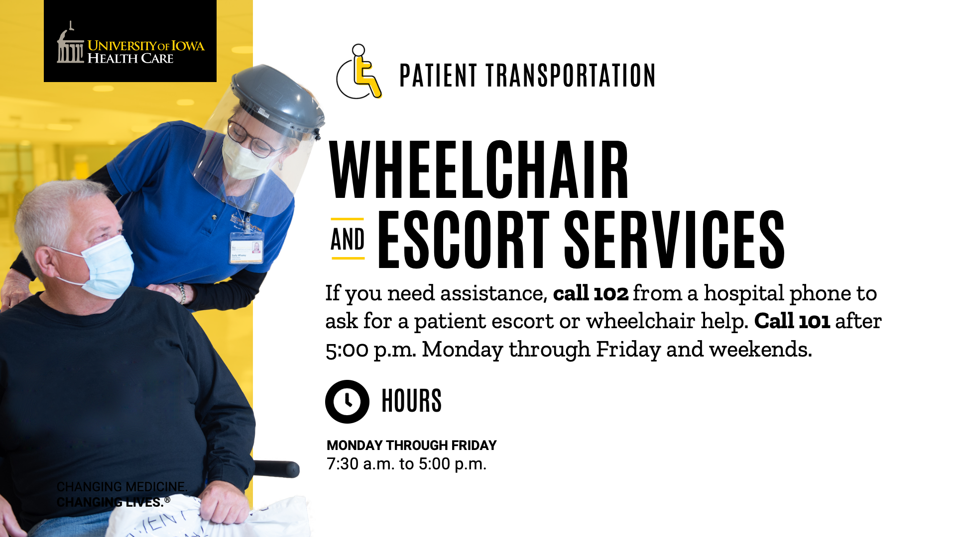 UIHC Cable Slide18 WHEELCHAIR and ESCORT SERVICES