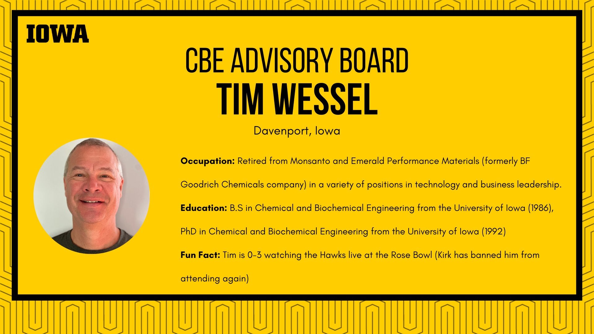 Tim Wessel (Advisory Board Highlight)